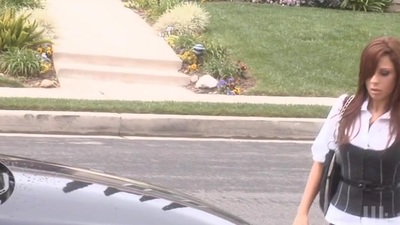 Bloke is banging his sex appeal breasty girlfriend not